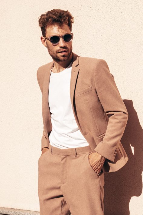 Beige Suit